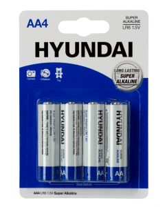 Батарейки AA/LR06 Hyundai BL4 Alkaline (4шт)