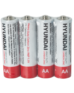 Батарейки AA/R6 Hyundai Shrink 4 Heavy Duty (4шт)