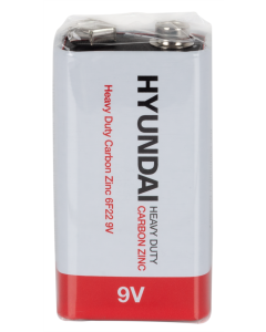 Батарейки Hyundai 6F22 Heavy Duty (1шт)