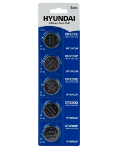 Батарейки Hyundai CR2032 блистер (5шт)
