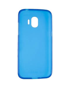 Чехол-накладка для Samsung J2 (2018) Silicon Case Синий (Blue)