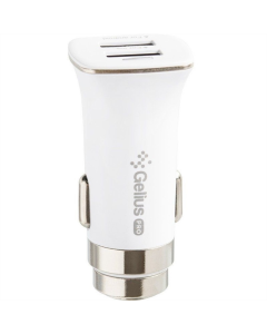 Автомобільний зарядний пристрій Gelius Apollo GP-CC01 2USB 3.1A 15W Білий (White)