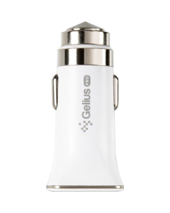 Автомобільний зарядний пристрій Gelius Apollo GP-CC01 2USB 3.1A 15W Білий (White)