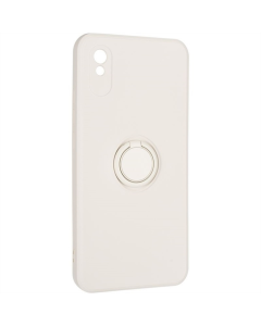 Чехол-накладка для Xiaomi Redmi 9A Gelius Ring Holder Case Бежевый (Айвори)