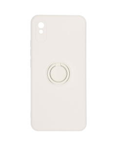 Чехол-накладка для Xiaomi Redmi 9A Gelius Ring Holder Case Бежевый (Айвори)