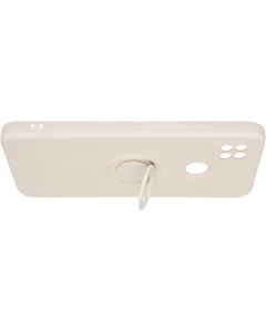 Чехол-накладка для Xiaomi Redmi 9C Gelius с кольцом для удержания Бежевый (Айвори)