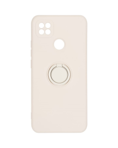 Чехол-накладка для Xiaomi Redmi 9C Gelius с кольцом для удержания Бежевый (Айвори)