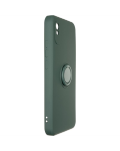 Чохол-накладка для Xiaomi Redmi 9A Gelius Ring Holder Case Зелена (Темно-зеленый)