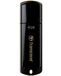 USB Флеш 4Gb Transcend JetFlash 350 Чорна (black)