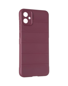 Чехол-накладка для Samsung A05 Gelius Deexe Terra Бордовый (Bordo)