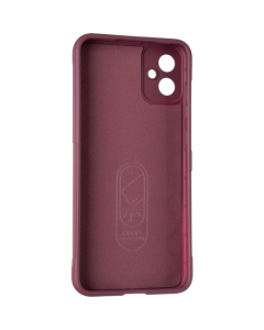 Чехол-накладка для Samsung A05 Gelius Deexe Terra Бордовый (Bordo)
