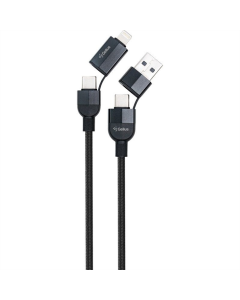 USB кабель Gelius OpenX GP-UCN017 4in1 100W Чорний (Black)