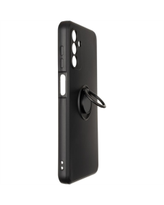 Чехол-накладка для Samsung A04s Gelius с кольцом для удержания Черный (Black)
