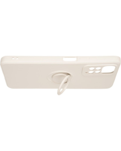 Чехол-накладка для Xiaomi Redmi Note 11 Gelius Ring Holder Case Белый (Айвори)