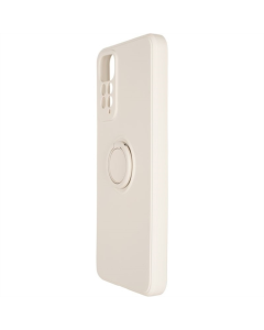 Чехол-накладка для Xiaomi Redmi Note 11 Gelius Ring Holder Case Белый (Айвори)