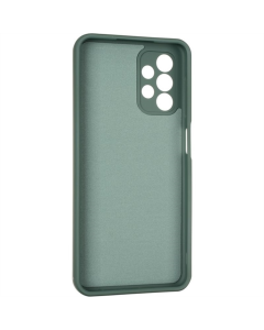Чохол-накладка для Samsung A13 Gelius с кольцом для удержания Зеленого (Темно-зеленого) цвета