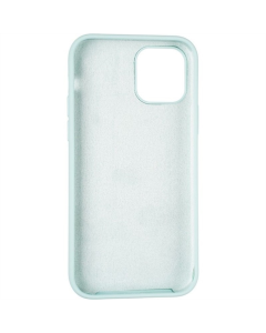 Чехол-накладка для iPhone 12/12 Pro Full Soft Case Голубой (Ice Sea Blue)