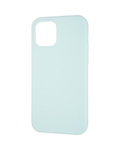 Чехол-накладка для iPhone 12/12 Pro Full Soft Case Голубой (Ice Sea Blue)
