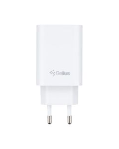 Зарядний пристрій Gelius Dos GP-HC062 40W 2Type-C Білий (White)
