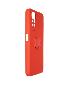 Чехол-накладка для Xiaomi Redmi Note 11 Gelius Ring Holder Case Красный (Red)
