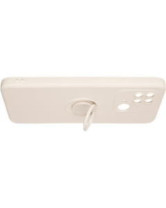 Чехол-накладка для Xiaomi Redmi 10C Gelius Ring Holder Case Бежевый (Айвори)