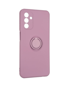 Чехол-накладка для Samsung A04s Gelius с кольцом для удержания Черный (Марсала)