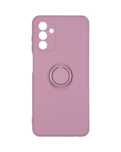 Чехол-накладка для Samsung A04s Gelius с кольцом для удержания Черный (Марсала)