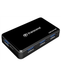 USB хаб TRANSCEND SuperSpeed Hub TS-HUB3K USB 3.0 Чорний (Black)