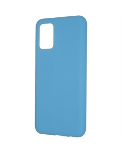 Чехол-накладка для Samsung A02s Soft Matte Case Синий (Blue)