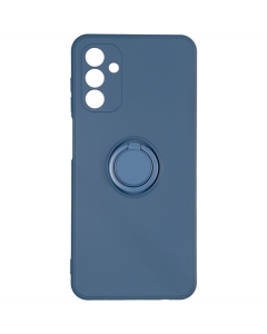 Чехол-накладка для Samsung A04s Gelius с кольцом для удержания Цвет: Синий (Темно-синий)