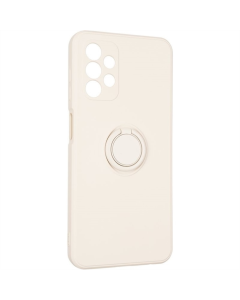 Чехол-накладка для Samsung A13 Gelius с кольцом для удержания Бежевый (Айвори)