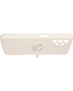 Чехол-накладка для Samsung A13 Gelius с кольцом для удержания Бежевый (Айвори)