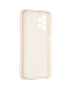 Чехол-накладка для Samsung A13 Gelius с кольцом для удержания Бежевый (Айвори)