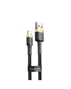 USB-кабель Baseus Cafule Lightning 1.5A (2м) Золотой Черный (Золото Черный)