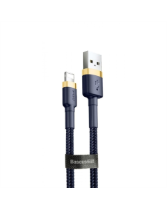 USB-кабель Baseus Cafule Lightning 1.5A (2м) Золотой Синий (Gold Blue)