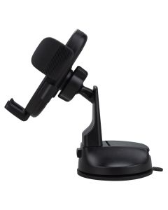 Автотримач Hoco H76 Crown one-button car holder Сірий (Metal Gray)