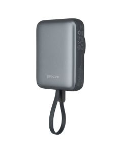PowerBank 10000 mAh Proove Neutron Wireless 22.5W Сірий (Gray)