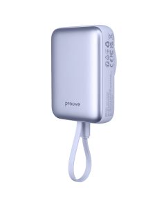 PowerBank 10000 mAh Proove Neutron Wireless 22.5W Фіолетовий (Purple)