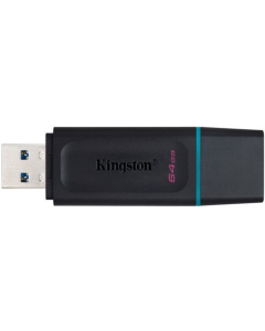 USB Флеш 64Gb Kingston DT Exodia USB 3.2 Чорно Бірюзова (Black/Teal)
