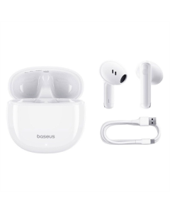 Беспроводные вкладыши-наушники Baseus Bowie E13 TWS Белые (White)