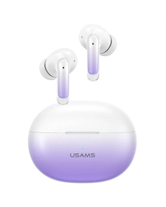 Бездротові навушники вкладиші Usams-XD19 X-don Series ENC Фіолетові (White Purple)