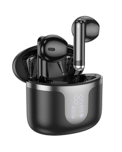 Беспроводные вкладыши-наушники Hoco EQ7 Snowflake TWS Черные (Black)