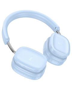 Беспроводные полноразмерные наушники Hoco W51 Delightful Голубые (Blue)