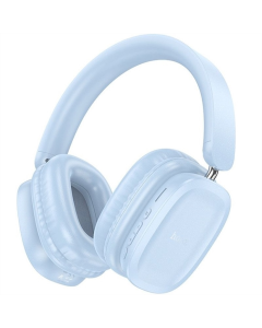 Беспроводные полноразмерные наушники Hoco W51 Delightful Голубые (Blue)