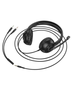 Наушники накладные Hoco W112 Pures Черные (Black)