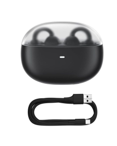 Беспроводные вкладыши для ушей Baseus AirGo1 Ring Open-Ear Черные (Black)