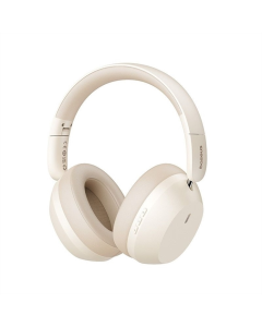 Беспроводные полноразмерные наушники Baseus Bass 35 Max Бежевые (Beige)