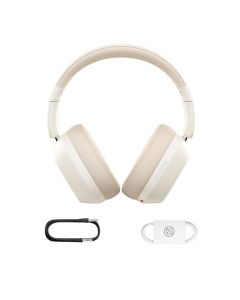 Бездротові повнорозмірні навушники Baseus Bass 35 Max Бежеві (Beige)