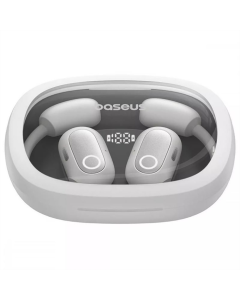 Бездротові навушники вкладиші Baseus Eli Fit OS Open-Ear TWS Білі (White)