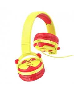 Навушники накладні Hoco W31 Childrens Жовті (Yellow Red)